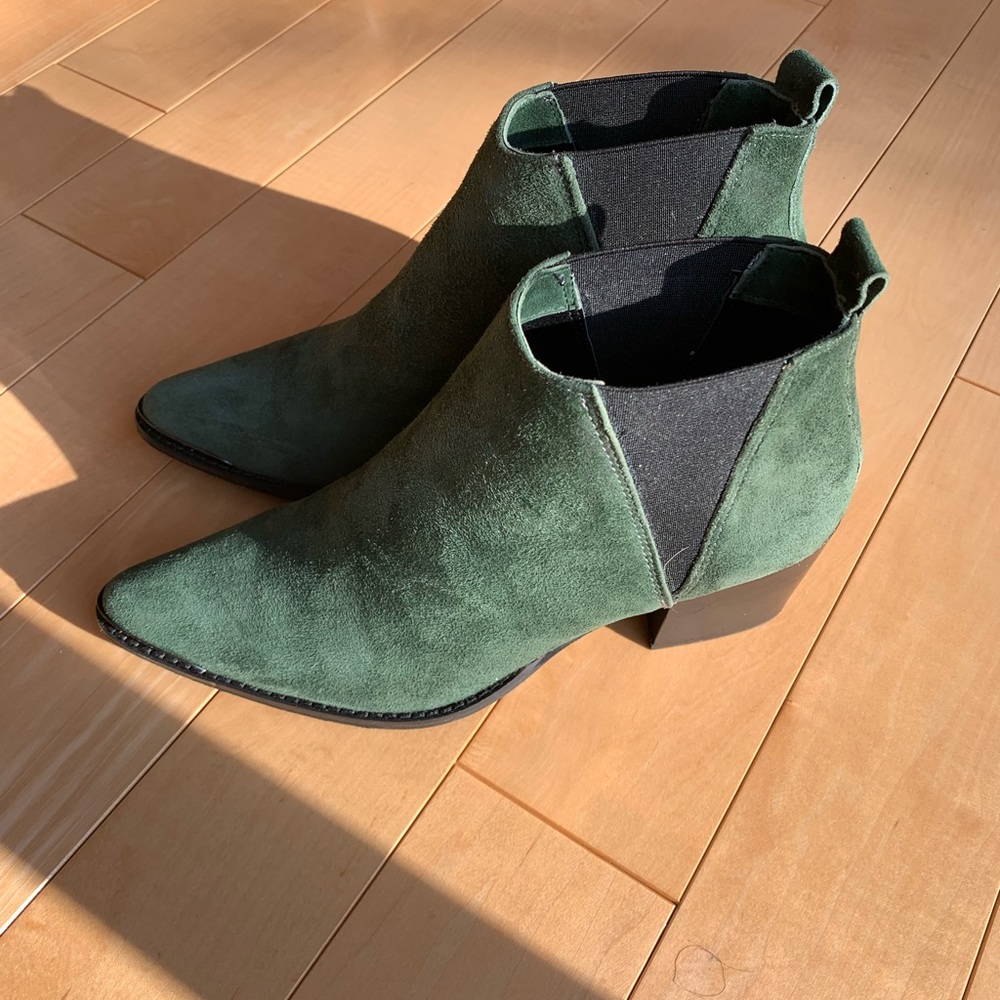 SFW Forest Green Capri Boots